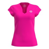 Bidi Badu Crew V-Neck T-Shirt Rosa Mulheres