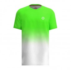 Camiseta Bidi Badu Crew Gradiant Verde Neon Blanco Camiseta Bidi Badu Crew Gradiant Verde Neon Blanco