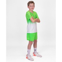 Camiseta Bidi Badu Tripulacão Gradiant Verde Neon Blanco Junior