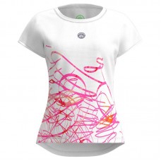 Camiseta Bidi Badu Decoração Capsleeve Blanco Mujer