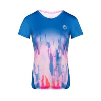 T-shirt Bidi Badu Eve Tech Bleu Rose Femme