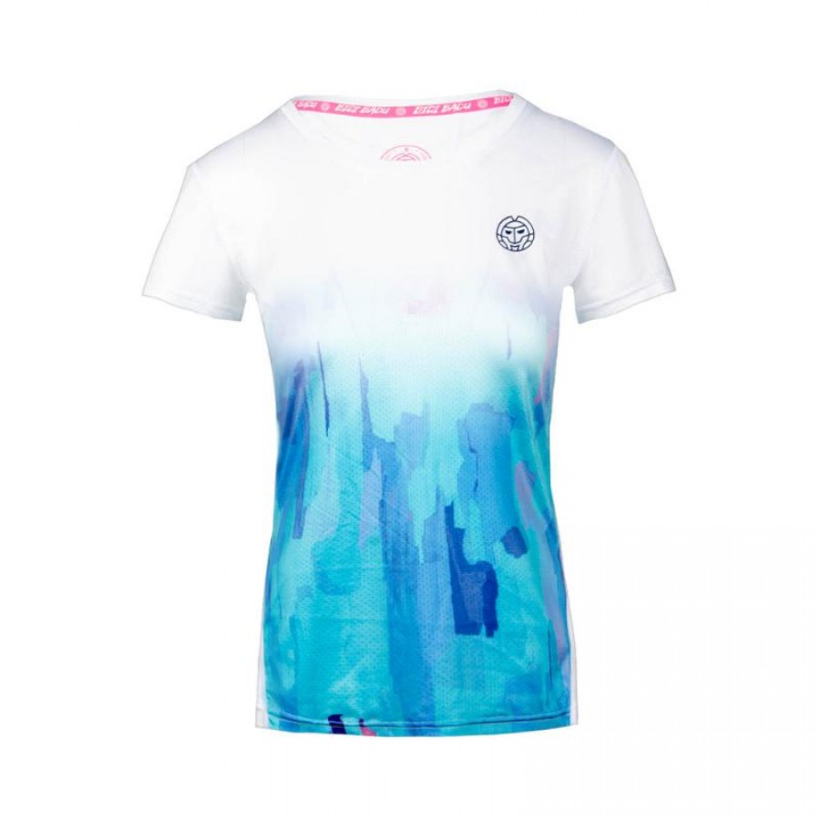 Camiseta Bidi Badu Eve Tech Blanco Agua Mujer