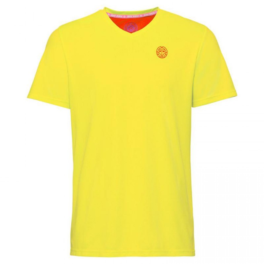 Camiseta Bidi Badu Evin Amarillo Neon Rojo Junior