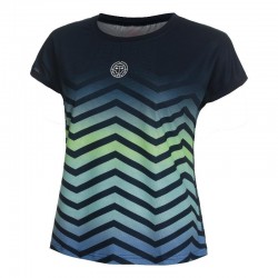 Bidi Badu Grafic Illumination Bleu Foncé Mix T-Shirt Femme