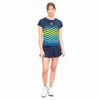 Camiseta Bidi Badu Grafic Illumination Azul Oscuro Mix Mujer