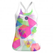 Bidi Badu Kaleido White Mix Maglietta da donna Bidi Badu Kaleido White Mix Maglietta da donna