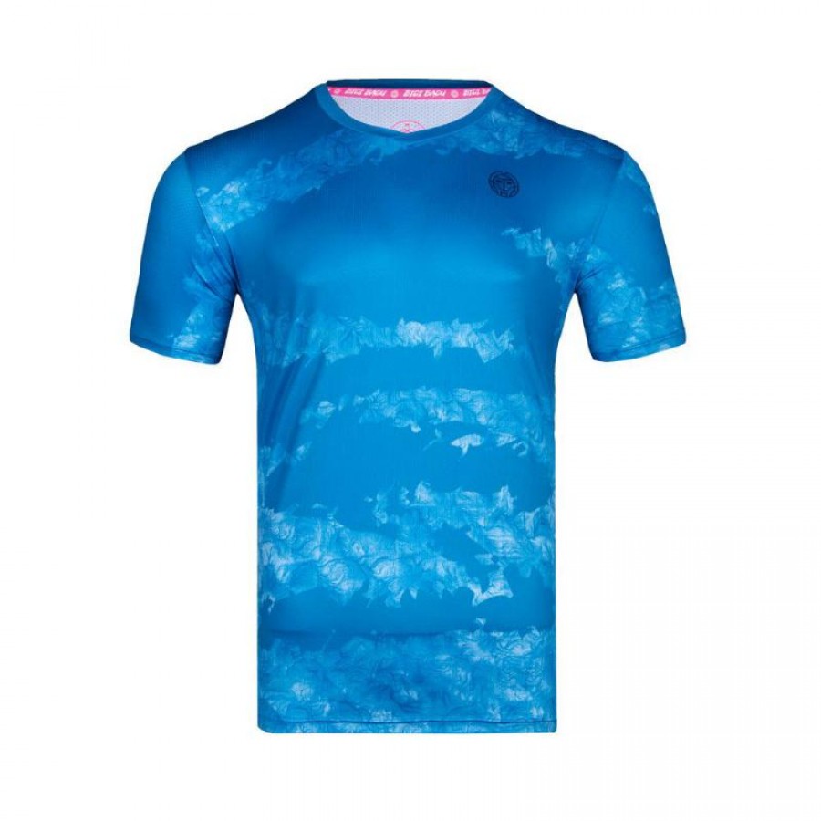 Bidi Badu Kovu Oil T-Shirt Bleu Fonce