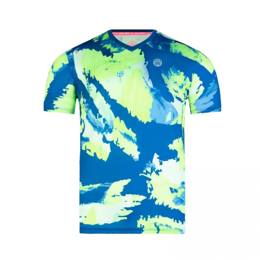 T-shirt Bidi Badu Madu Blu Verde Fluor