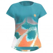 Bidi Badu Melbourne Capsleeve Petroleum T-Shirt Orange Women Bidi Badu Melbourne Capsleeve Petroleum T-Shirt Orange Women
