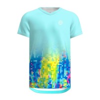 Camiseta Bidi Badu Melbourne Col V Aqua Mix