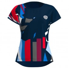 Bidi Badu New York Capsleeve Dark Blue Red Junior T-Shirt Bidi Badu New York Capsleeve Dark Blue Red Junior T-Shirt