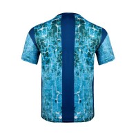 T-shirt Bidi Badu Padel Themba Bleu fonce Aqua