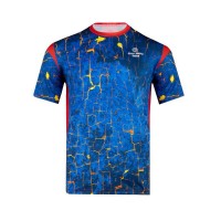 T-shirt Bidi Badu Padel Themba Rouge Bleu