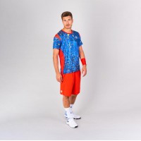 T-shirt Bidi Badu Padel Themba Red Blue