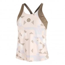 Camiseta Bidi Badu Paris Beige Mujer Camiseta Bidi Badu Paris Beige Mujer