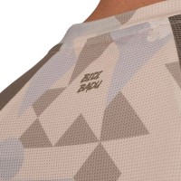 Bidi Badu Paris T-shirt Beige Marrone con Scollo a V