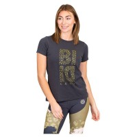 Bidi Badu Pure Wild Chill T-Shirt Cinza Escuro Feminino