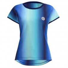 Camiseta Bidi Badu Spectrum Capsleeve Azul Oscuro Aqua Mujer Camiseta Bidi Badu Spectrum Capsleeve Azul Oscuro Aqua Mujer