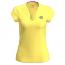 Camiseta Bidi Badu Spectrum Col en V Amarillo Mujer Camiseta Bidi Badu Spectrum Col en V Amarillo Mujer