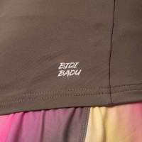 Camiseta Bidi Badu Spectrum Scollo a V Marron Mujer
