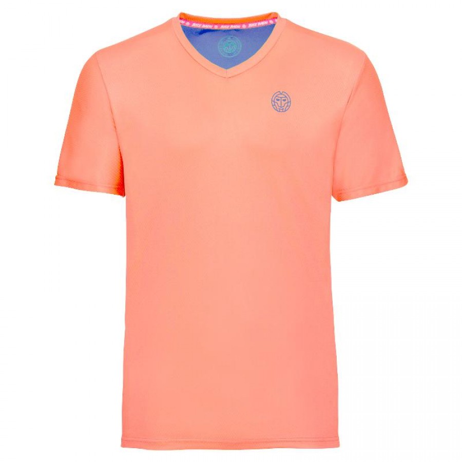 Camiseta Bidi Badu Ted Naranja Neon Azul