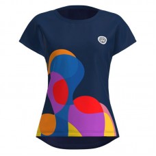 Bidi Badu Twiggy Capsleeve Dark Blue Mix Women''s T-Shirt Bidi Badu Twiggy Capsleeve Dark Blue Mix Women''s T-Shirt