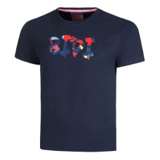 Camiseta Bidi Badu Wild Arts Chill Azul Oscuro Rojo Mix Camiseta Bidi Badu Wild Arts Chill Azul Oscuro Rojo Mix