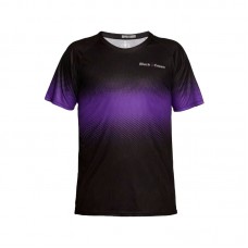 Camiseta Black Crown Alaska Negro Morado Camiseta Black Crown Alaska Negro Morado
