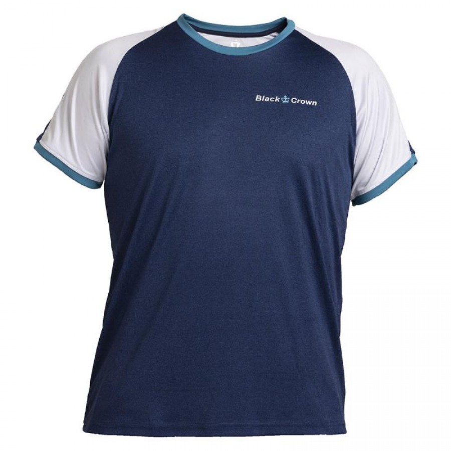 T-shirt Apollo Corona Nera Blu Bianco