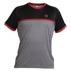 T-shirt nera Crown Ares Grigio Nero T-shirt nera Crown Ares Grigio Nero