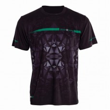 Camiseta Black Crown Atlanta Preto Verde