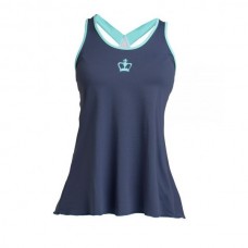 T-shirt nera Crown Corfu Turchese T-shirt nera Crown Corfu Turchese