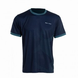T-shirt Monterrey Couronne Noir Bleu Marine