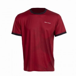 T-shirt Monterrey Couronne Bourgogne Noir