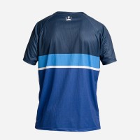 T-Shirt Blu Porvo Corona Nera