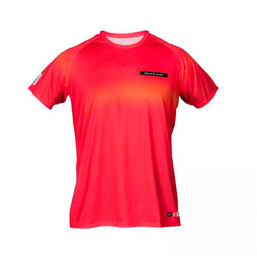 T-shirt Noir Couronne Quara Orange