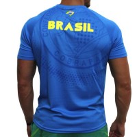 T-shirt brasiliana Eitor White Junior Blue