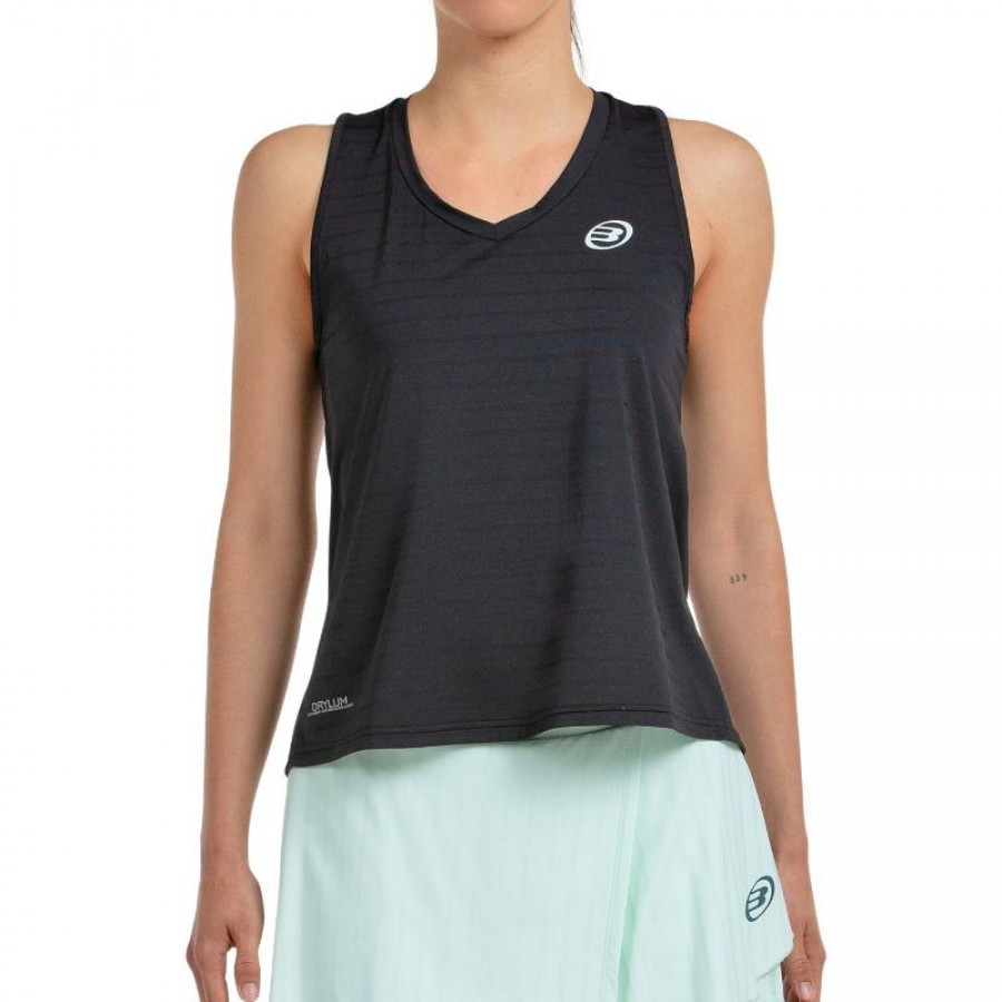 Camiseta Bicolor Preta Bullpadel Adies