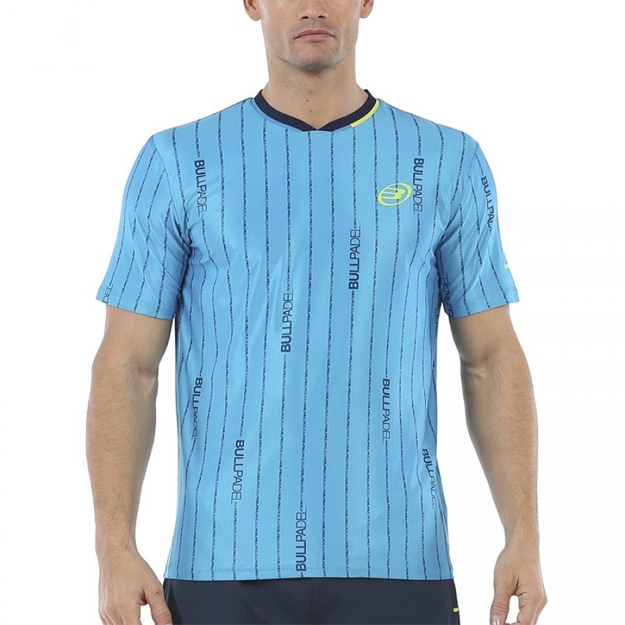 Camiseta azul atomica Bullpadel Artigas