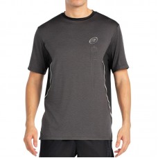 Camiseta Bullpadel Becerre Negro Bicolor