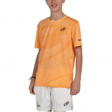 Camiseta Bullpadel Castil Mandarina Junior