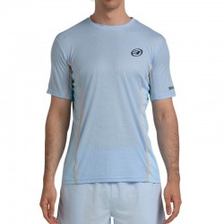 T-shirt bleu Bullpadel Cerezal Glacier
