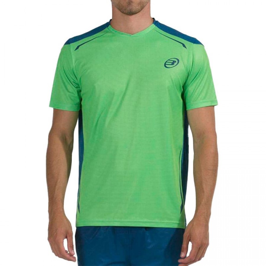 Camiseta Bullpadel Cher Verde Fluor
