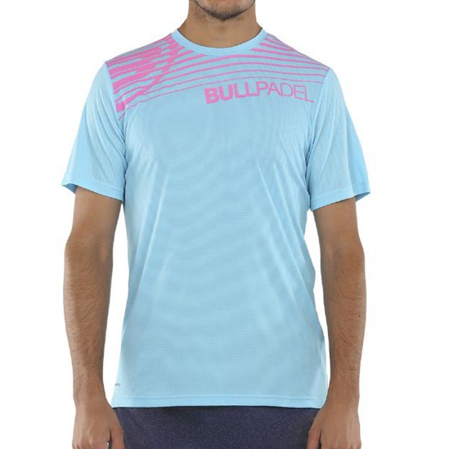 T-shirt Bleu clair Bullpadel Choco