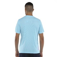 T-shirt bullpadel choco azzurra