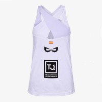 Camiseta Bullpadel Claudia Fernandez Pado Lila Pastel