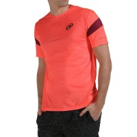 Camiseta Bullpadel Cojin Coral Fluor