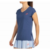 Camiseta Bullpadel Covelo Azul Sombra