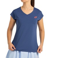 Camiseta Bullpadel Covelo Azul Sombra