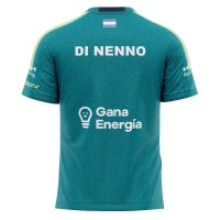 Camiseta Bullpadel Di Nenno Montse Verde Azulado Vigor